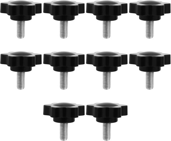 10 Stks 5mm Star Socket Cap Schroef M5 x 10mm Geschikt voor CB Radio Montage Beugel