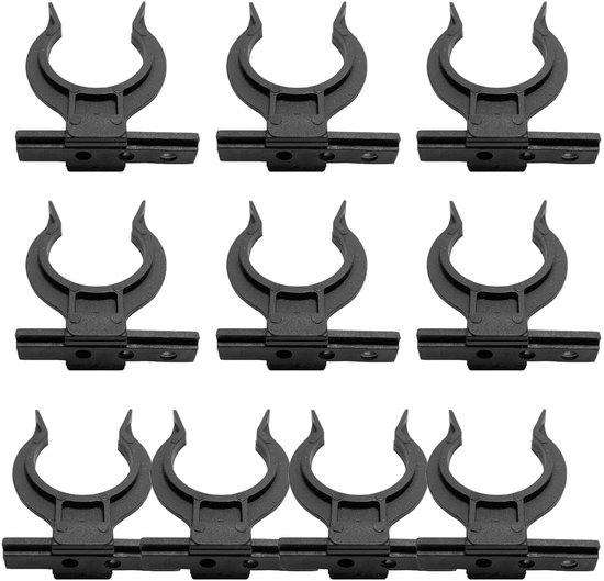 10 stuks keukenplint bevestiging, keuken plintbekleding, plintclips, plinthouder keuken, plintpaneelhouder, keukenplint clips, plintbevestiging met 30 schroeven, zwart