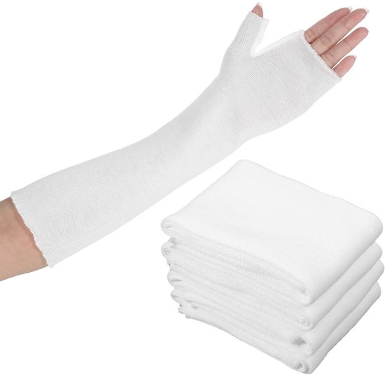 10 Stuks Pols- en Duimspalken - Comfortabele en Ademende Arm- en Polssokken van Dunne Elasticiteit voor Optimale Ondersteuning