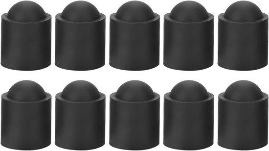 10 Stuks Rubberen Beschermcaps voor Biljartkeu, Ideaal voor Bescherming en Onderhoud van Biljartstokken
