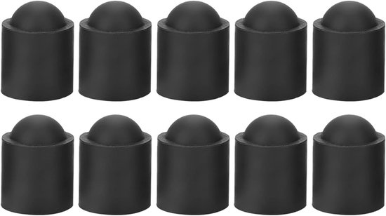 10 Stuks Rubberen Beschermcaps voor Billiard Queues, Ideaal voor Poolspel en Accessoires