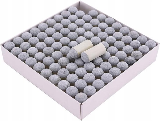 100x Zachte Keu Toppen 11mm - Biljart & Pool Keu Vervanging