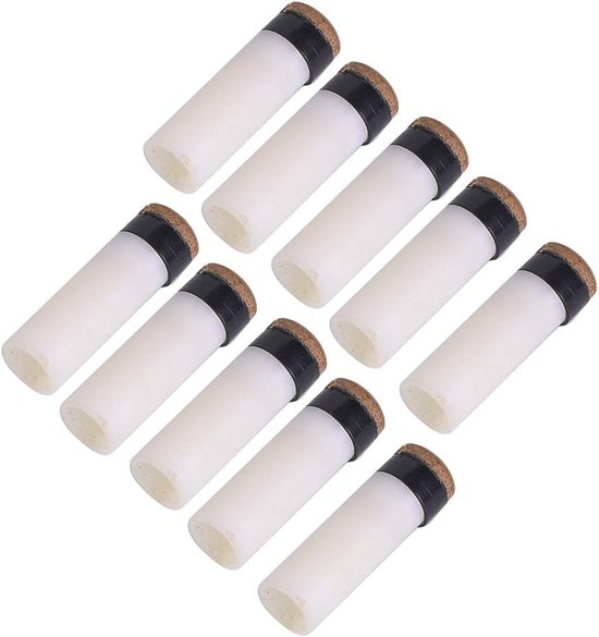 10mm/11mm/12mm/13mm Cue Tips - 10 stks Pool Biljart Cue Tips - Pool Cue Stick Schroef op Tips Vervanging en Upgrade van Merkloos
