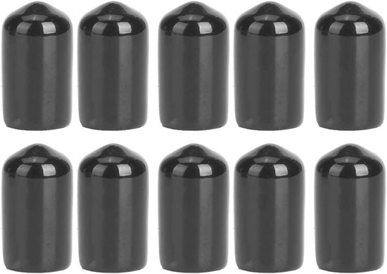 10x Rubber Keuphoes Beschermers voor Snooker & Poolkeus