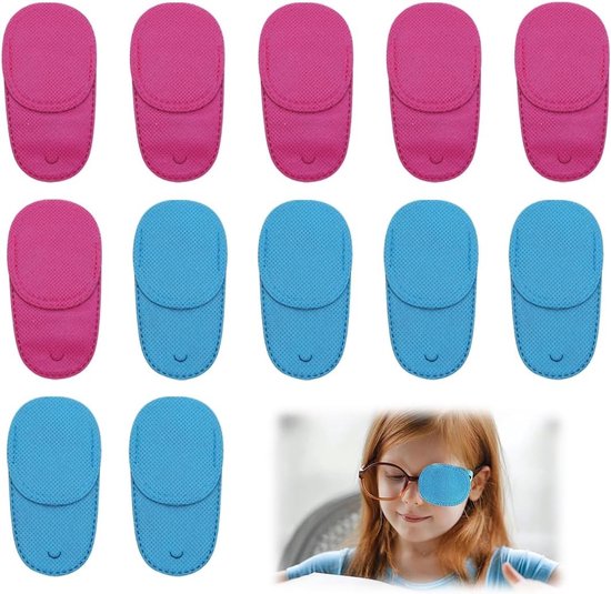 12 Stuks Oogpleisters voor Ambliopie en Strabismus - Monoculaire Oogbedekking voor Volwassenen en Kinderen - Ideaal voor Herstel na Oogoperaties en Cataract