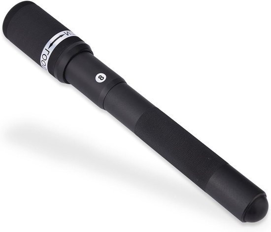 12.6 Inch Telescopische Keu Extensie van Aluminium voor Biljart - Billiard Accessoire in Zwart van Merkloos