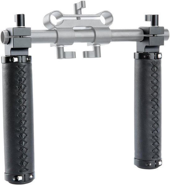 15mm Rod Clamp Handgreep voor Camera Schoudersteun en Rail Systeem - 1 stuk, Professionele Accessoires voor Filmen en Fotografie van Merkloos