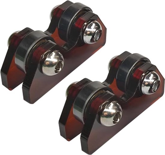 2-delige set acrylrollers voor biljartkeu's, biljartkeu-roller, biljartkeu-draaibank, gereedschap voor het controleren van de rechtheid van de keu-roller. van Merkloos