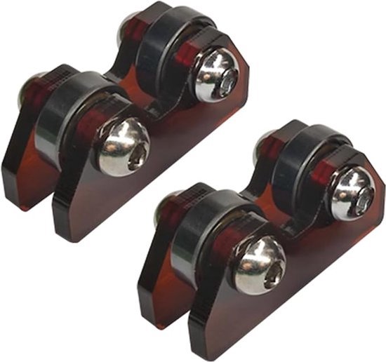 2-delige set acrylrollers voor biljartkeu's, biljartkeu-roller, biljartkeu-draaibank, gereedschap voor het controleren van de rechtheid van de keu-roller.