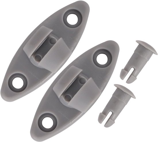 2 Sets Steunbeugels voor Gasveren 46.3 x 16.6 x 20.5mm Geschikt voor Caravan en Camper Accessoires, Duurzaam en Betrouwbaar