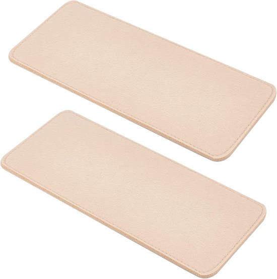 2 Stuks Handtas Basisvormer van Vilt, 30.5x13.2cm, Ondersteuning voor Tote, Schoudertas en Rugzak, Tan, 6mm Dikte, Perfect voor Reis en Organisatie