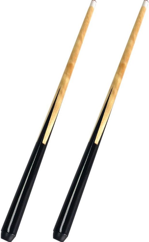 2 Stuks Houten Mini Keus Pool & Snooker Keuen voor Kinderen en Oefening van Merkloos