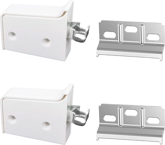 2 stuks kasthangers, wandhouder, kasthouder, hangkast, houder, verstelbaar, verstelbaar, metaal, draagvermogen 150 kg