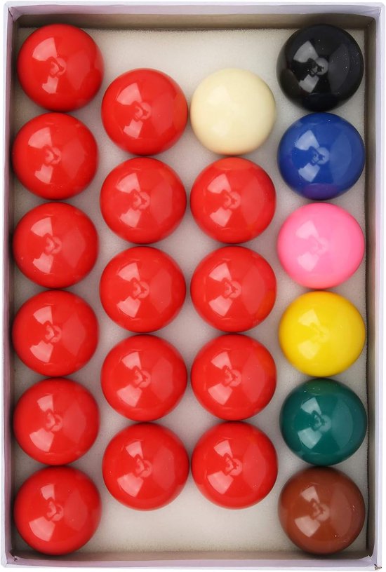 22-Piece Billiard Ball Set - Billiard Balls - 52.2 mm - Pooltafel Accessoires van Merkloos