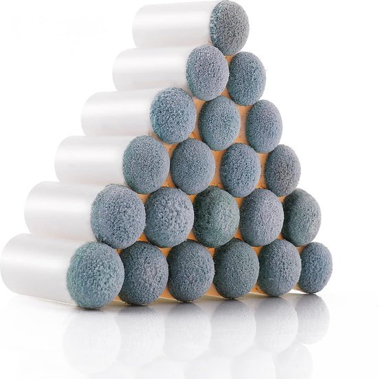 24 Stuks Slip On Biljart Cue Tips Vervanging - 13mm Diameter van Pipitree