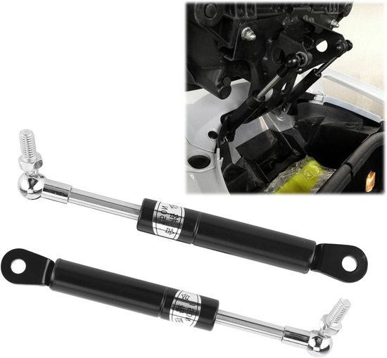 2pcs motorfietsstoelsteunstang voor zadelgasveer, lichtgewicht achterstoel ondersteuning, eenvoudig te gebruiken en compatibel met diverse motoren