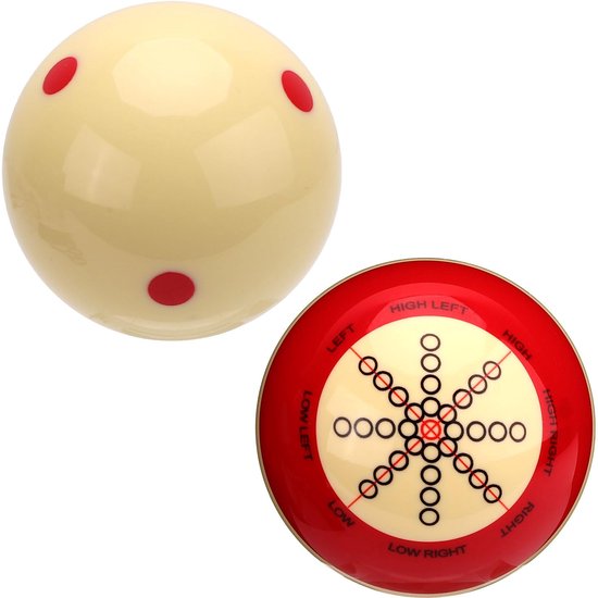 2st Biljarttraining Keu Bal, Zwembad Training Ballen Biljart Oefen Accessoires Biljart Training Pooltafel Training Red Dot Keu Bal Biljart Keu Bal voor Spellen Sport Biljarttafel
