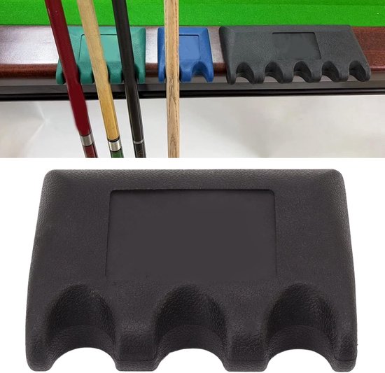 3 Gaten Biljartkeu Houder, Draagbare Antislip Stabiele Ondersteuning Biljart Snooker Keu Houder van Peradon