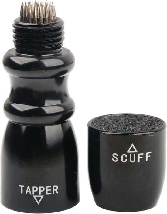 3-in-1 Billard Pool Cue Tip Tool, Bowtie Snooker Pool Cue Tip Stick Shaper Reparatie (Scuffer/Shaperator)