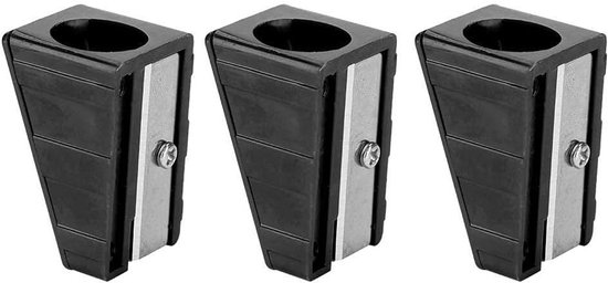 3 Stuks Mini Metalen Billiard Cue Trimmer en Shaper - Professionele Accessoires voor Biljartspellen van Merkloos