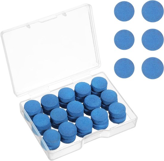 30 Stuks Billiard Cue Points, Vervangende Tips voor Biljartstokken, 12mm/13mm, Pool Accessoires en Snooker Benodigdheden