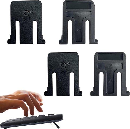 4 Stuks Vervangende Steunen voor Toetsenbordstandaard - Ondersteuning voor K270, K260, K275, Ideaal voor Stabiliteit en Comfort