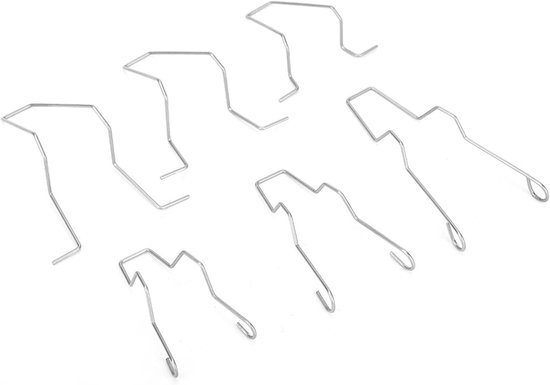 6 Stuks Stalen Koplamp Bevestigingsveren voor H1/H3/H4/H7 - Perfecte Bescherming en Ondersteuning voor Autoverlichting