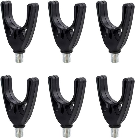 6 Stuks Vissteun Pads, Stevige Rod Holders voor Vissers, Ideaal voor Visspullen en Vissen van Merkloos