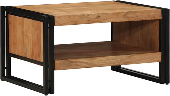 70 x 50 x 38 cm, massief hout, acaciahout, voor woonkamer, slaapkamer, binnen en buiten, met hoge belastbaarheid, 60 kg, onderhoudsvriendelijk, tafels en koffietafels