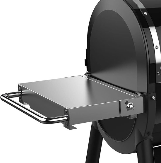 7001 SmokeFire Folding Side Table, zilver