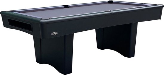 7FT Eliminator III pooltafel Buffalo matzwart van Merkloos