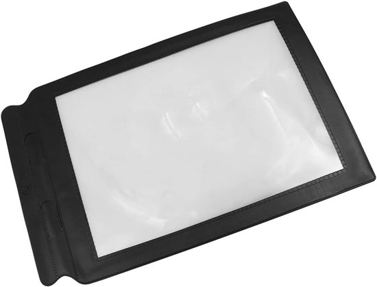A4 Blad Vergrootglas voor Lezen, Ultra-Dunne Full Page Vergrootglas voor Ouderen en Kranten, Ideaal voor Visuele Hulp en Detailweergave