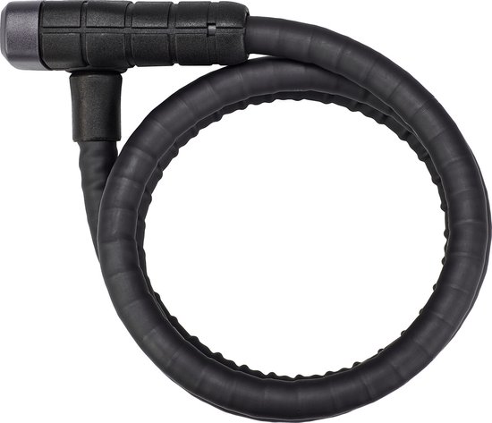 ABUS - Kabelslot Microflex 6615K - 120 cm x 15 mm - Zwart van Merkloos