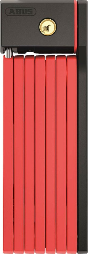 Abus vouwslot Bordo Big uGrip 5700/100 red SH van Merkloos