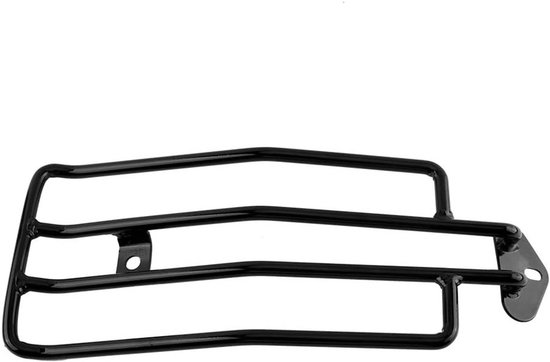 Achterdrager voor Solo Zitting Ondersteuningsrek Geschikt voor XL883/1200 X48 en de meeste Motorfietsen (Zwart) - Robuust, Duurzaam en Stijlvol
