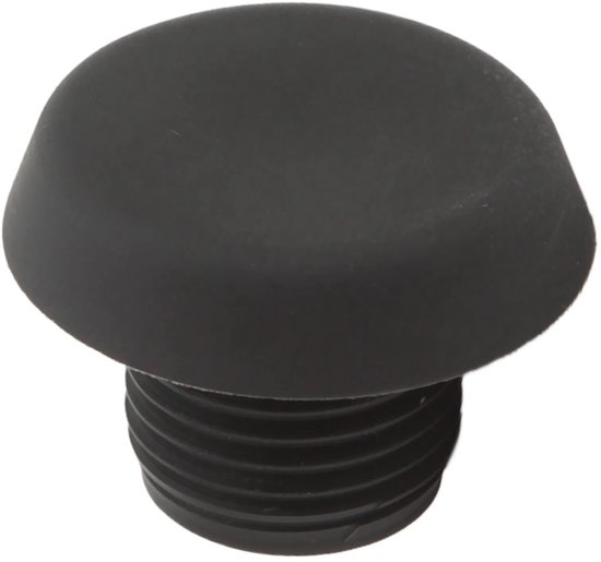 aladdien - Biljartkeu Beschermende Rubber Dop - Onderste Bumper - Standaard Formaat - Anti-botsing - Ideaal voor Biljart - Zwart Plastic
