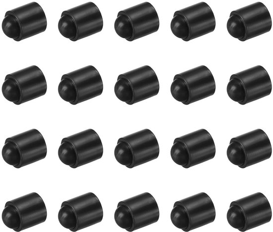 aladdien - Rubberen Beschermers - Voorkom Krassen en Deuken - 20 Stuks - Bescherming voor Poolkeuen - Ideaal voor Sport en Recreatie - Geschikt voor...