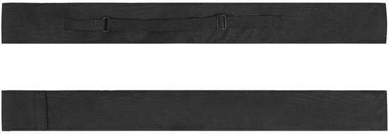 Allecta - Nylon draagtas voor poolkeu - Lichtgewicht draagbare opbergtas voor biljartkeu - Geschikt voor 1/2 3/4 snooker- en biljartstokken van Merkloos