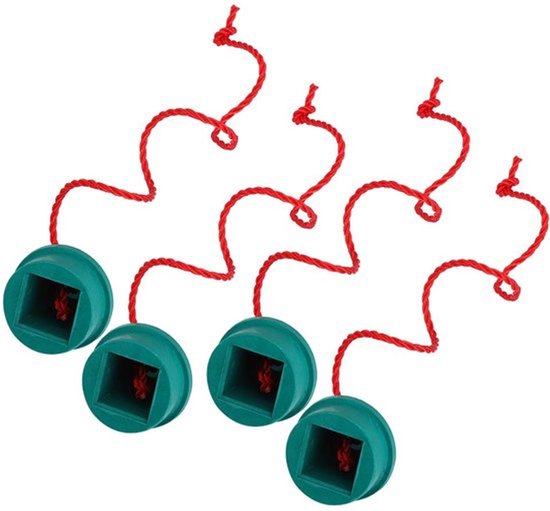 Allecto - Biljart Accessoire - Biljart Krijthouder - Groen Rubber