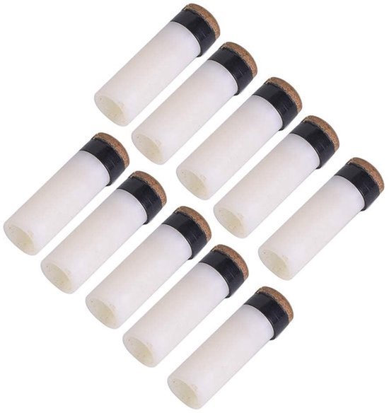 Allecto - Biljart Cue Tips - Vervangende Pool Tips - 10 stuks