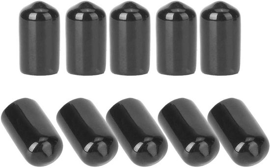 Allecto - Biljart Keu - Beschermer - Zwart - Pool - Snooker - Cue Tip - Hoes - Geschikt voor Elk Model - Zwarte Buidelzak. van Merkloos