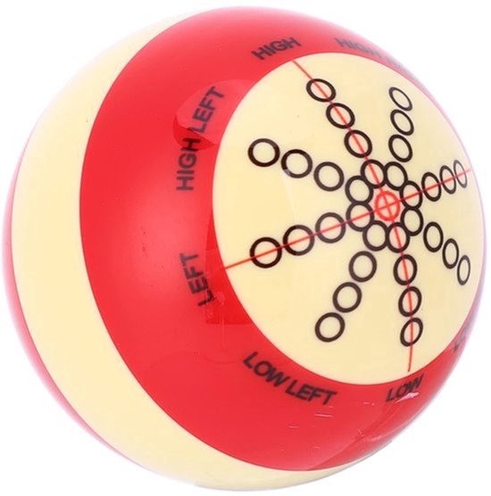Allecto - Biljartbal Trainingsassistent - Cue Ball Biljart - 57.2Mm