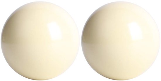 Allecto - Biljartballen - Pooltafel - Stand Snooker - Trainingsballen - Biljartbal - Voetbalspullen - Geschikt voor Pooltafel - Wit