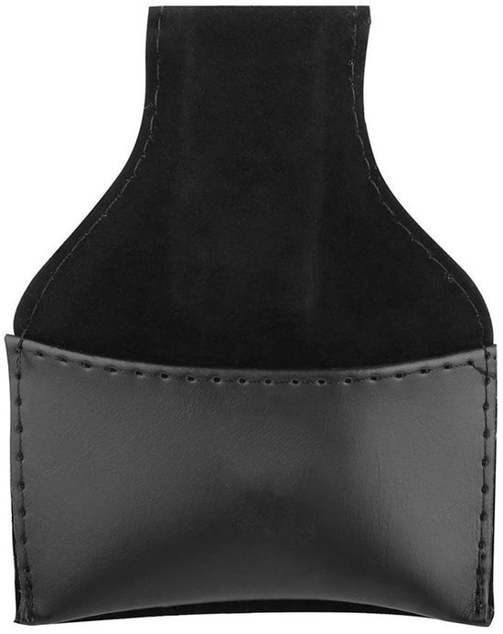 Allecto - Chalk Case - Draagbare PU Leren Chalkhouder met Haakjes voor Snooker en Pool