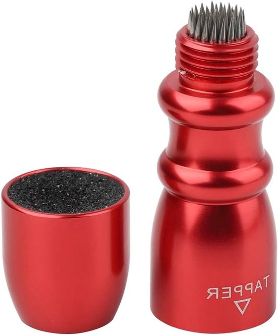 Allecto Plus - Biljart Keu Tip Shaper en Reparatie Tool - Multifunctioneel - Draagbaar - Biljart Accessoires - Pool Keu - 80 Karakters