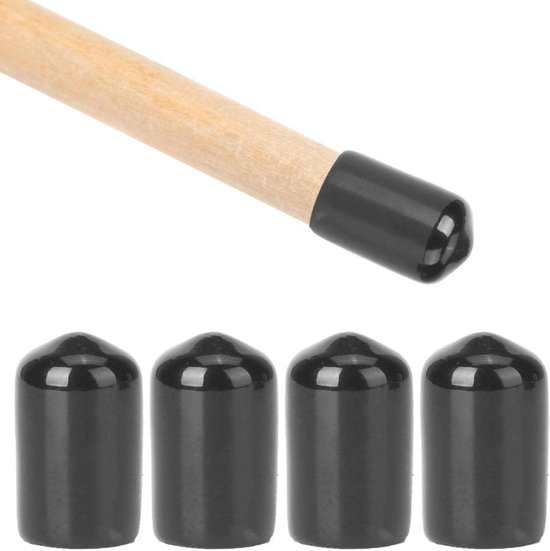 Allecto plus - Biljartkeueue-kantafdekking, 10 stuks/set indoor biljartkeu accessoires (12 mm)