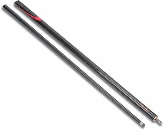 Allecto-Professionele-biljartkeu-9mm-draagbaar-duurzaam-zwart-stick-snooker-accessoires-geschikt-voor-alle-biljartuitrustingen-Zwart-Kort-Model. van Merkloos