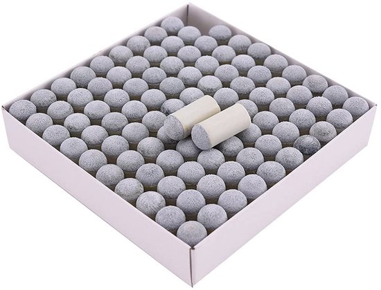 Allecto - Stuks 11mm Billiard Cue Tips - Vervangende Snooker Pool Tip - Hoogwaardige Plastic