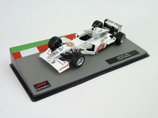 Altaya Formule 1 miniatuur auto - BAR Honda 002 Jacques Villeneuve 2000 - Schaal 1:43 van Altaya