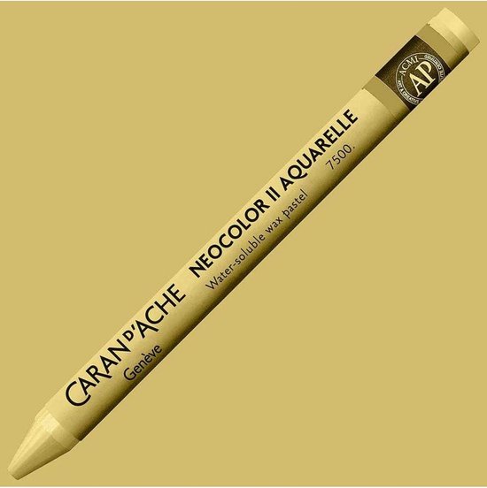 Aquarelkrijt Goud Oker – Professioneel Oliepastelkrijt voor Kunstenaars